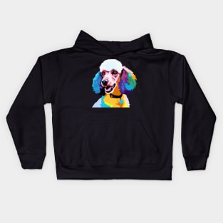 Poodle Pop Art - Dog Lover Gifts Kids Hoodie